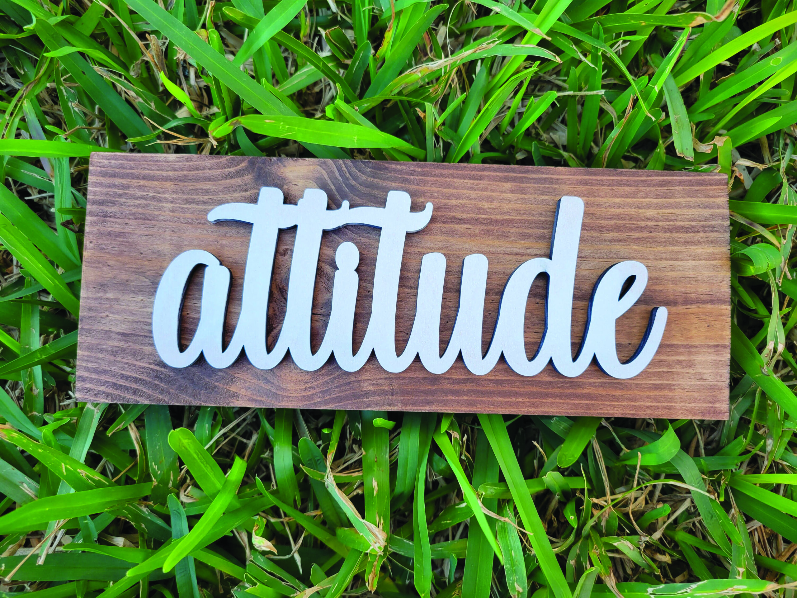 Custom Wood Quote Sign, Inspirational Word Art - Image 3