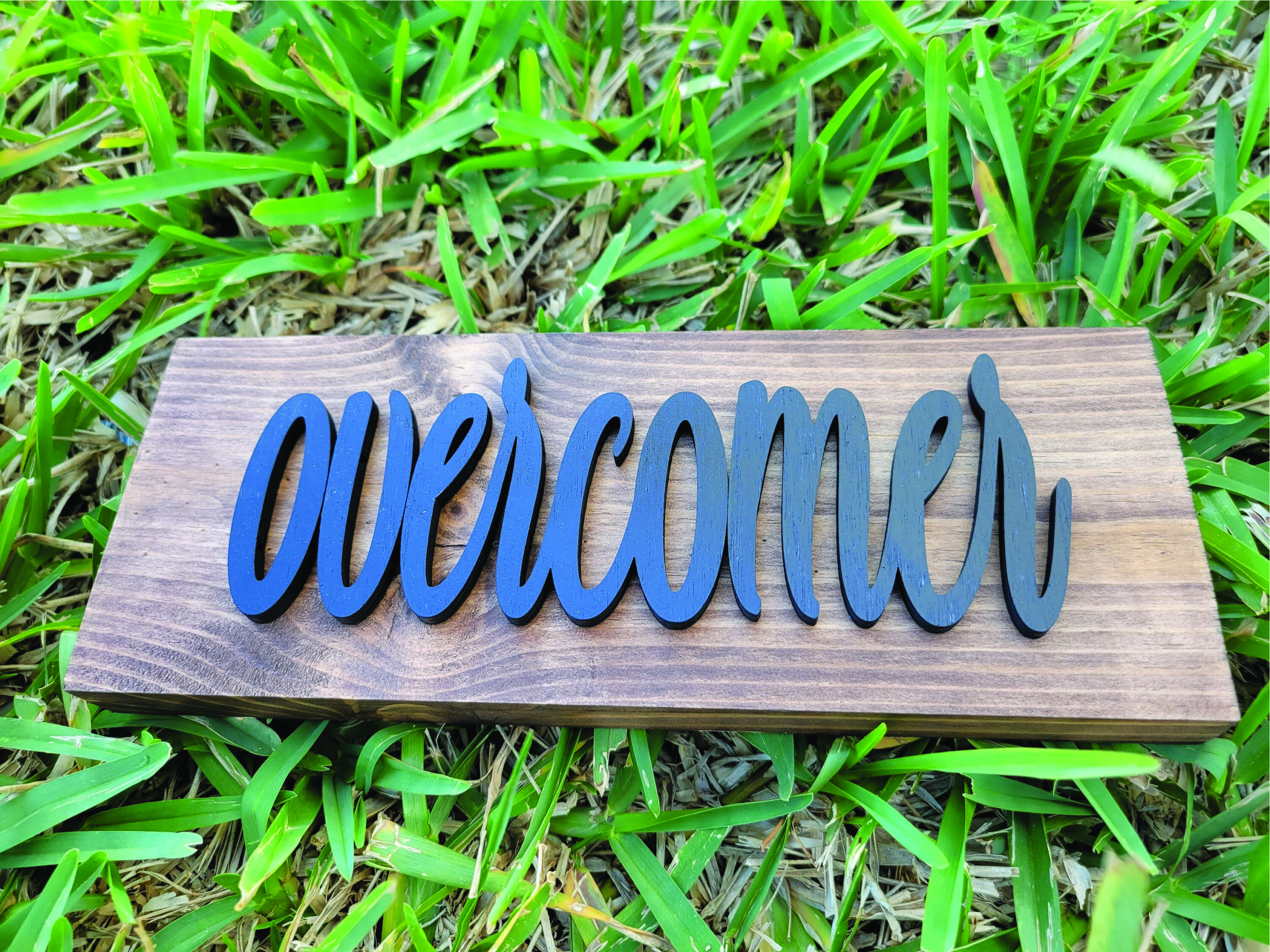 Custom Wood Quote Sign, Inspirational Word Art - Image 2